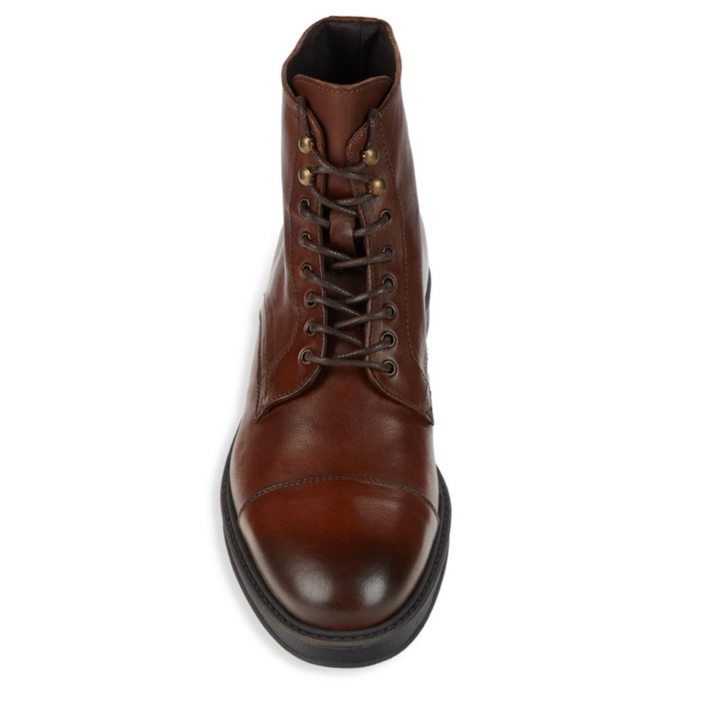 To Boot New York Laird Leather Boots in Tobacco Brown, Size 8 1/2-9 - Picture 4 of 9